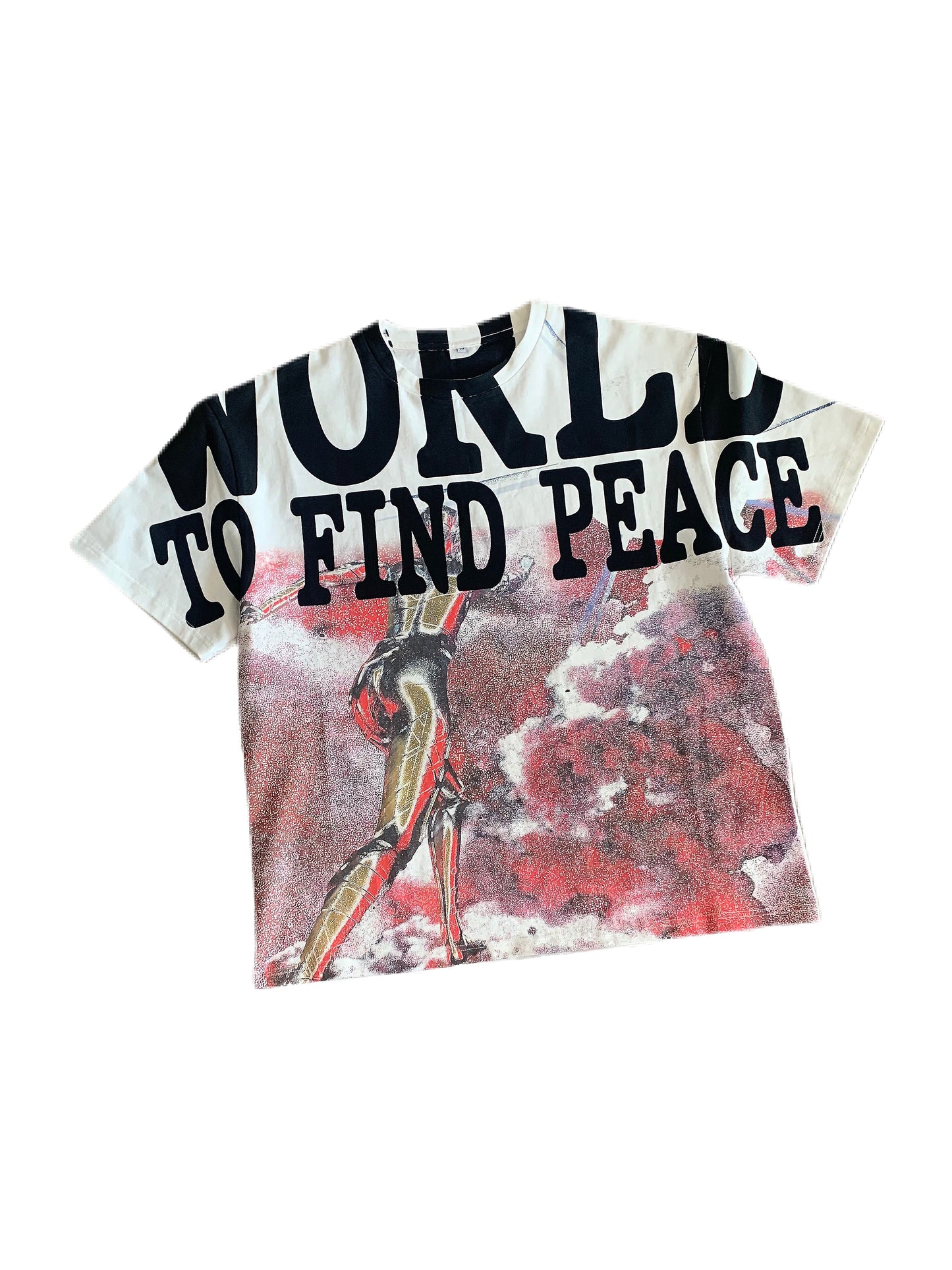 I Left This World To Find Peace Tee